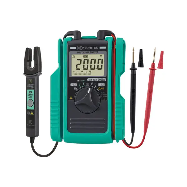 共立電気計器 AC/DCクランプ付きデジタルマルチメータ KEW MATE 2000A