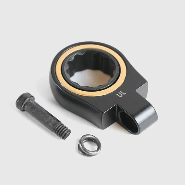 フジ矢 交換用首振りラチェットヘッド（黒金）10mm